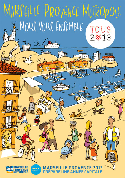 affiche Marseille Provence Metropole 